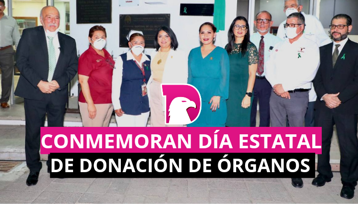  Conmemoran Día Estatal de Donación de Órganos