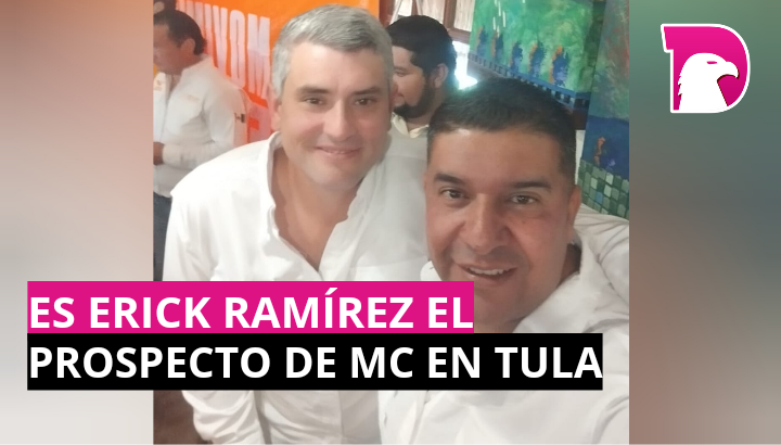  Es Erick Ramírez el prospecto del Movimiento Ciudadano en Tula