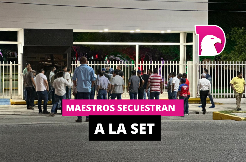  Maestros secuestran a la SET