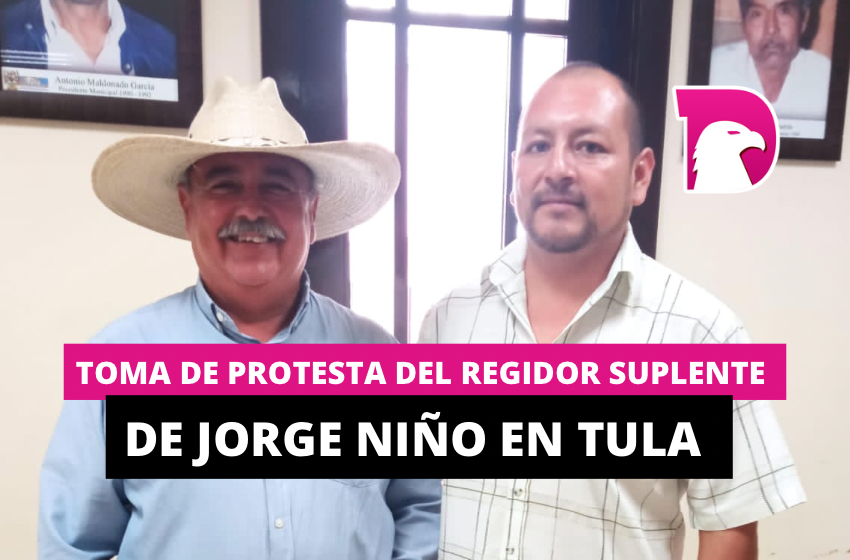  Toma de Protesta del Regidor Suplente de Jorge Niño en Tula