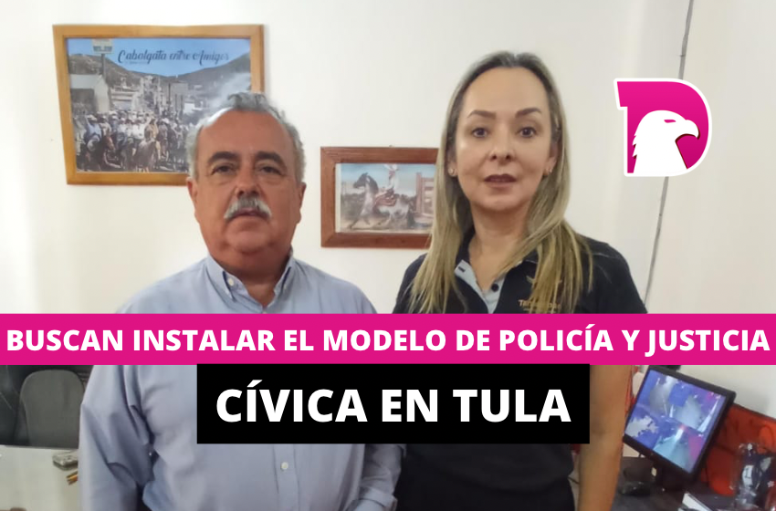  Buscan instalar el modelo de policía y justicia cívica en Tula