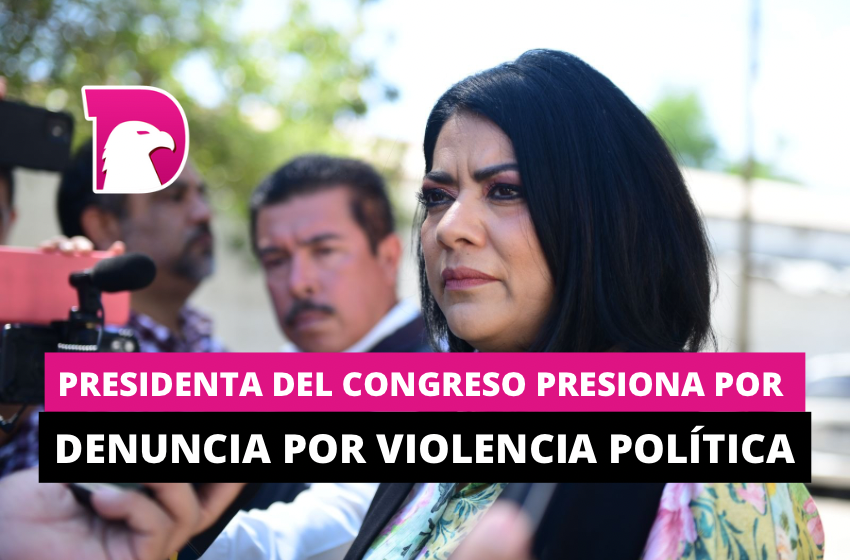  Presidenta del Congreso presiona por denuncia por violencia política