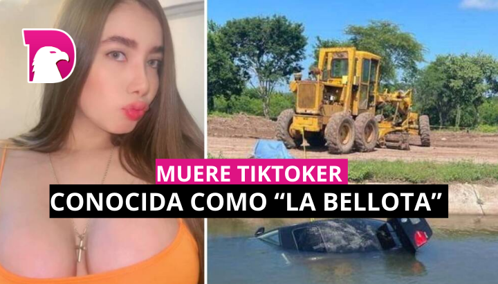  Muere tiktoker conocida como “La bellota”