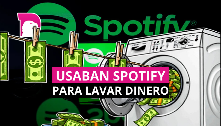  Usaban Spotify para lavar dinero