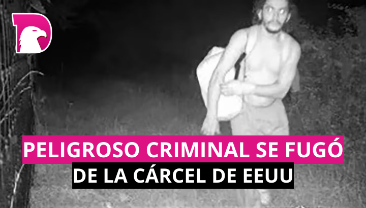  Busca EU a criminal brasileño de alta peligrosidad que se fugó de la cárcel