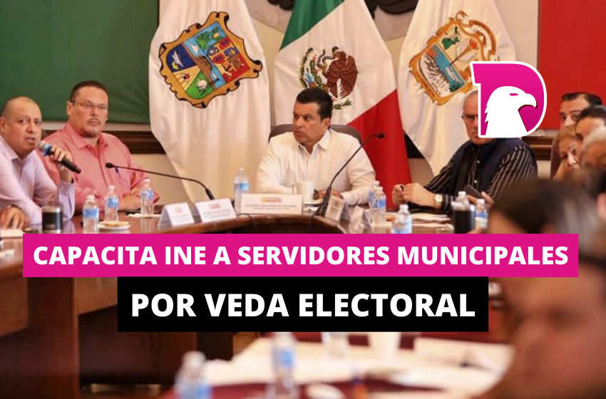  Capacita INE a servidores municipales por veda electoral