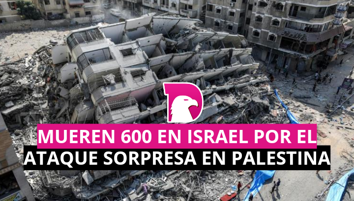  Mueren 600 en Israel por el ataque sorpresa de Palestina