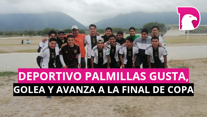  Deportivo Palmillas gusta, golea y avanza a la final de copa