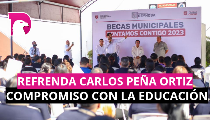  Refrenda Carlos Peña Ortiz compromiso con la educación