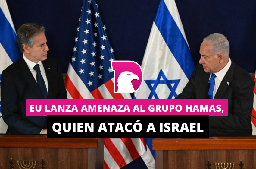  EU lanza amenaza al grupo Hamas, quien atacó a Israel