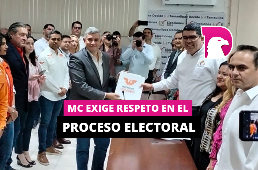  MC exige respeto en el proceso electoral