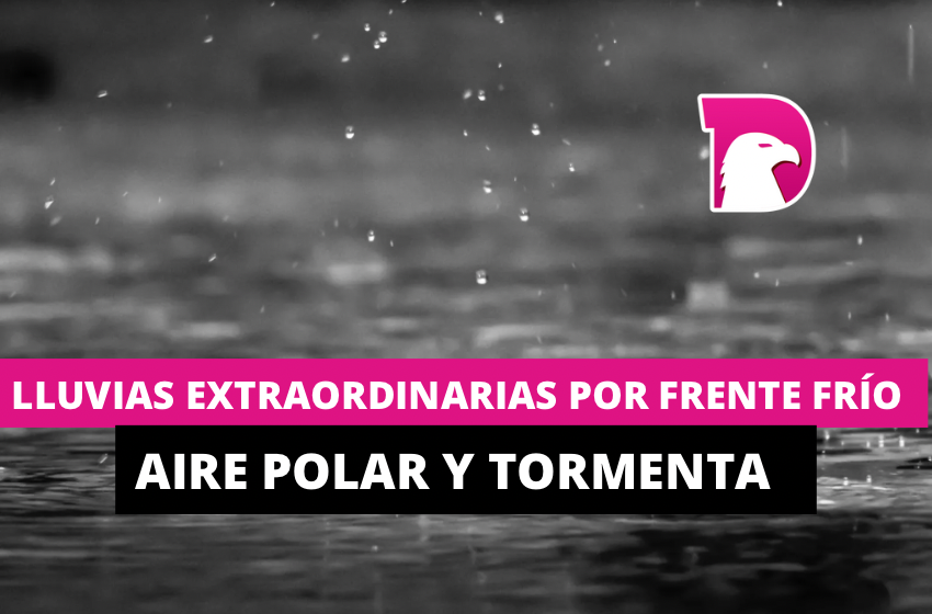  Lluvias extraordinarias por frente frío, aire polar y tormenta en Tamaulipas