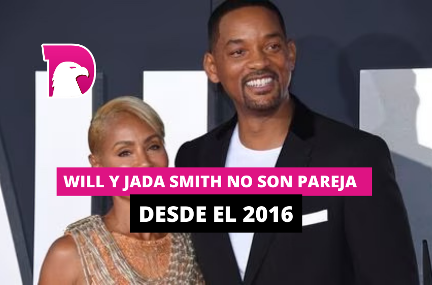  Will y Jada Smith no son pareja desde el 2016