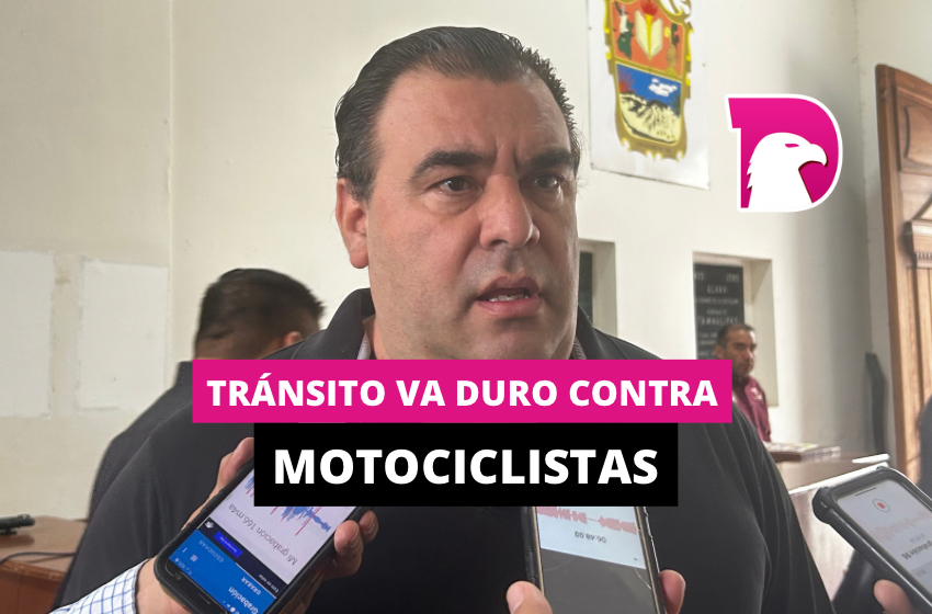  Tránsito va duro contra motociclistas