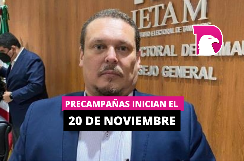  Precampañas inician el 20 de noviembre