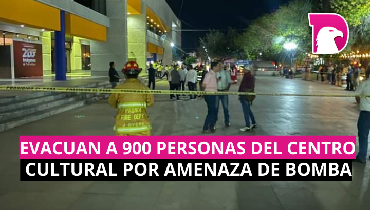  Evacuan a 900 personas del Centro Cultural por amenaza de bomba