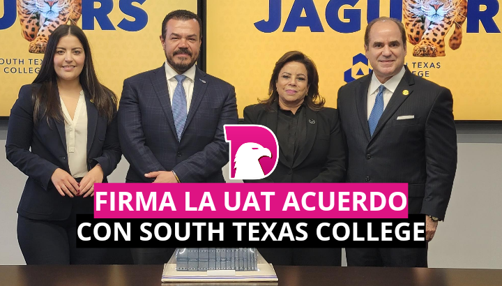  Firma la UAT acuerdo con South Texas College