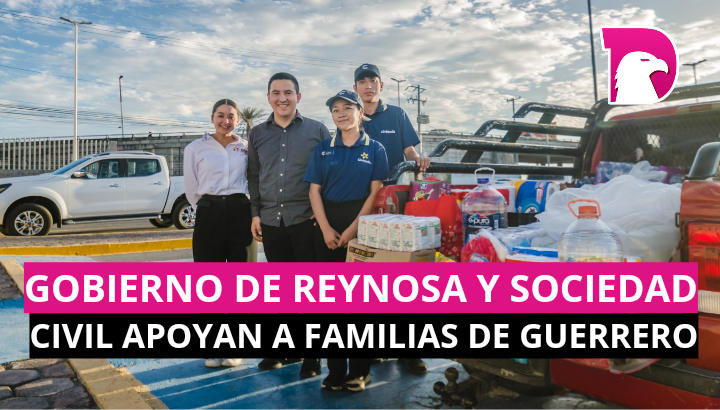  Gobierno de Reynosa y sociedad civil apoyan a familias de Guerrero