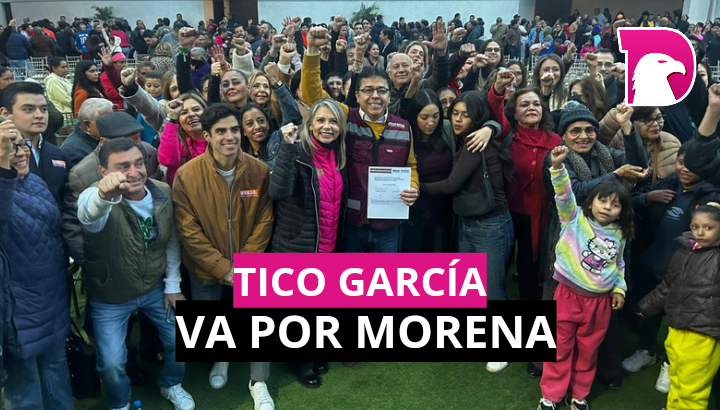  TICO García va por MORENA