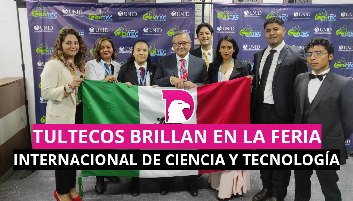  Tultecos brillan en la Feria Internacional de Ciencia y Tecnología