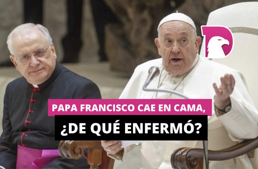  Papa Francisco cae en cama, ¿de qué enfermó?