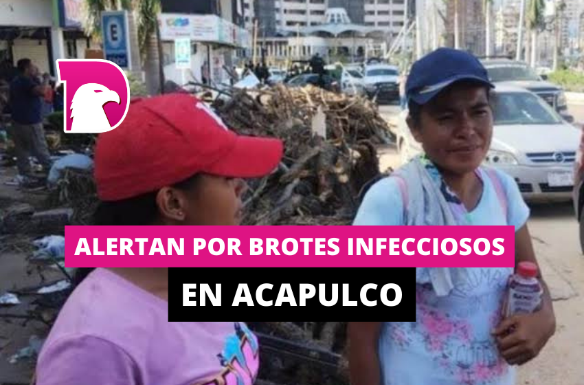  Alertan por brotes infecciosos en Acapulco