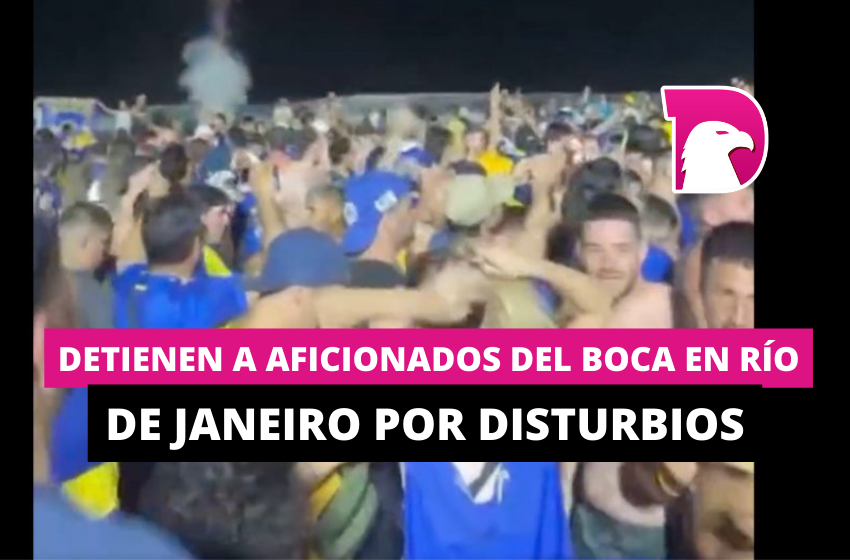  Detienen a aficionados del Boca en Río de Janeiro por disturbios