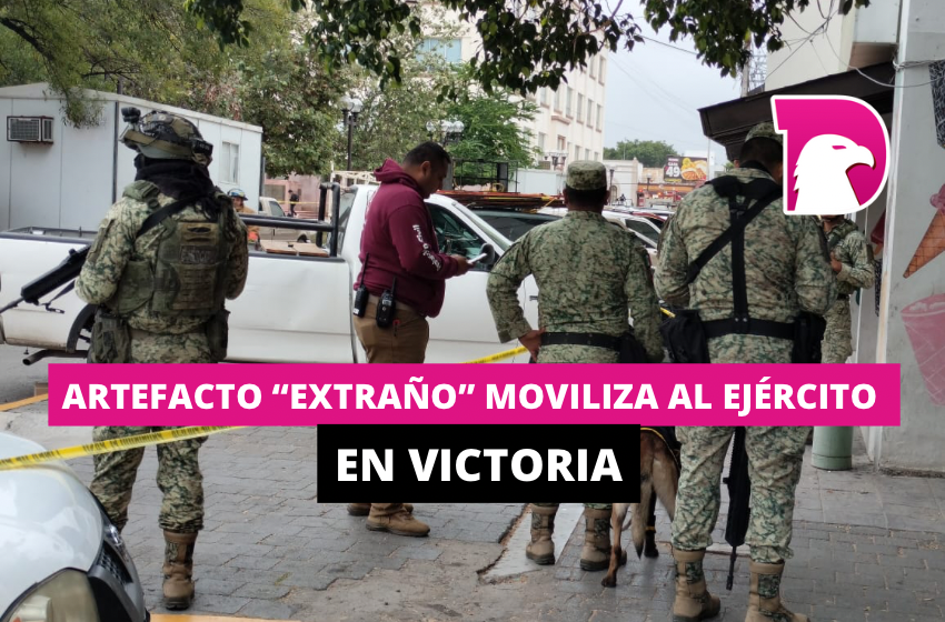  Artefacto “extraño” moviliza al Ejército en Victoria