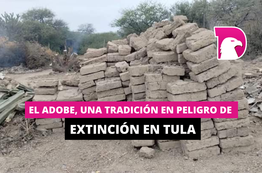  El adobe, una tradición en peligro de extinción en Tula