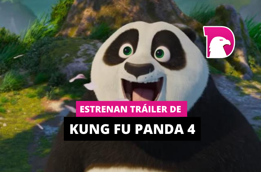  Estrenan tráiler de Kung Fu Panda 4