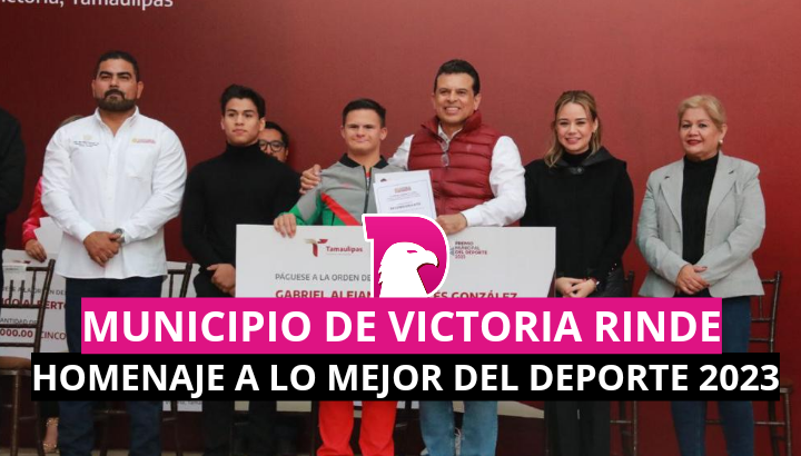  Municipio de Victoria rinde homenaje a lo mejor del deporte de 2023.