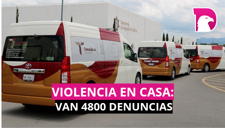  Violencia en casa: Van 4,800 denuncias