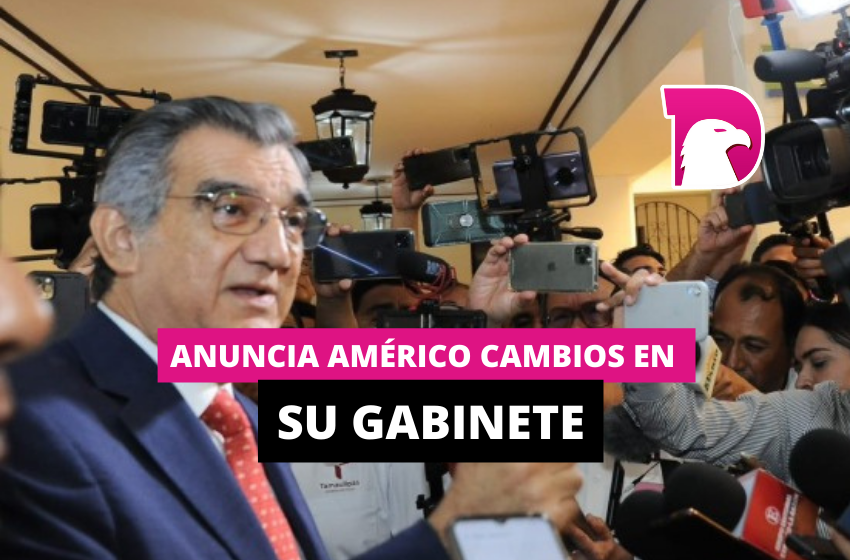  Anuncia Américo cambios en su gabinete