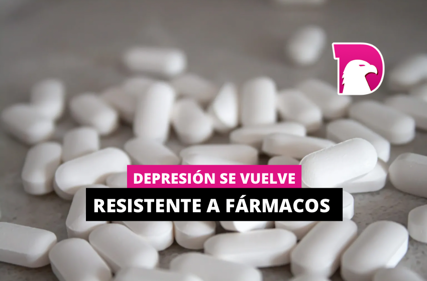  Depresión se vuelve resistente a fármacos