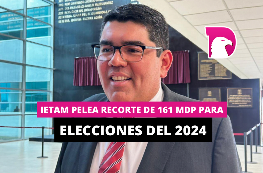  Ietam pelea recorte de 161 mdp para elecciones del 2024