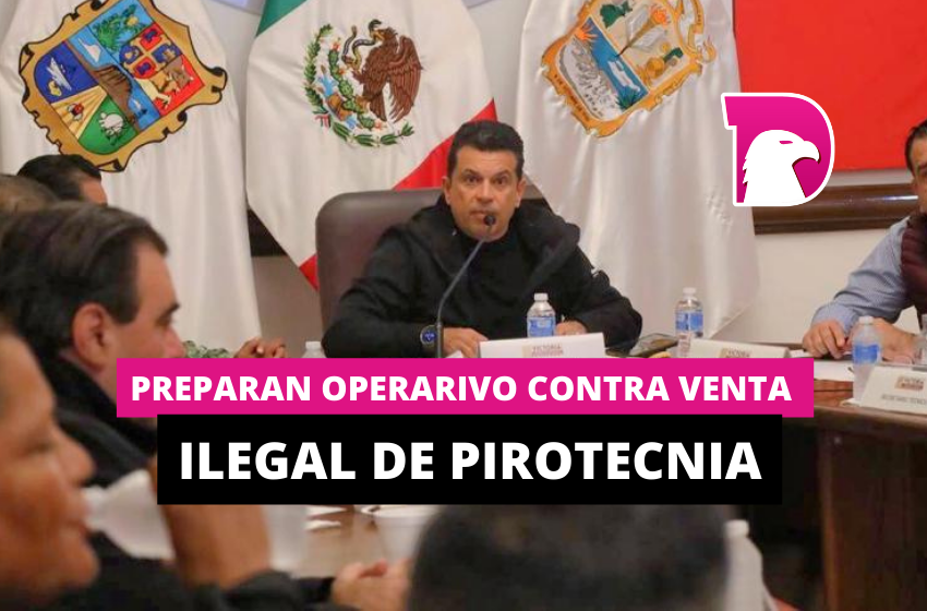  Preparan operativo contra venta ilegal de pirotecnia