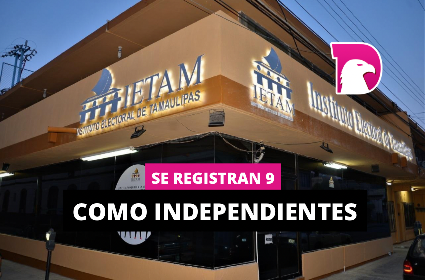  Se registran 9 como independientes