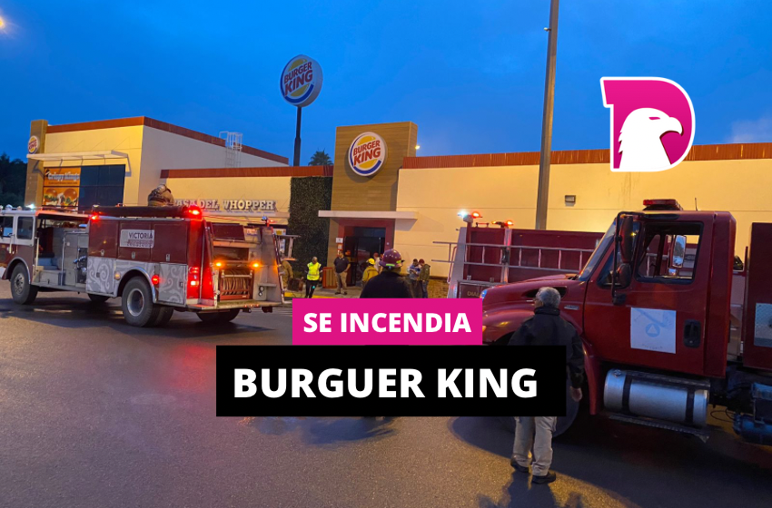  Se incendia Burger King