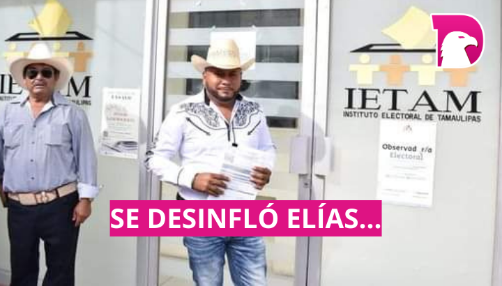  Se desinfló Elías…