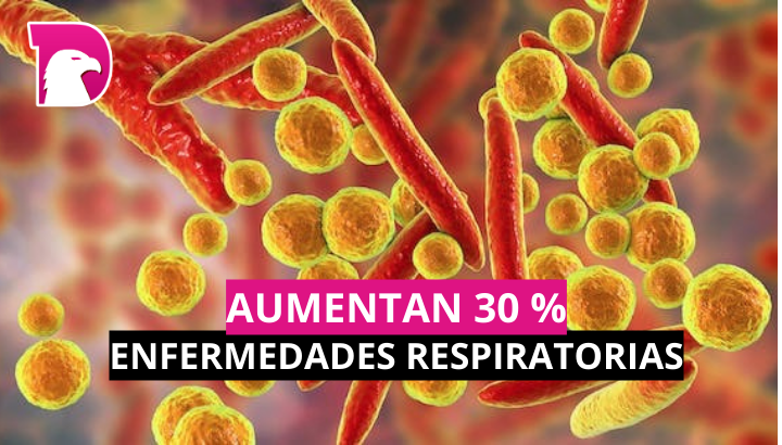  Aumentan 30% enfermedades respiratorias