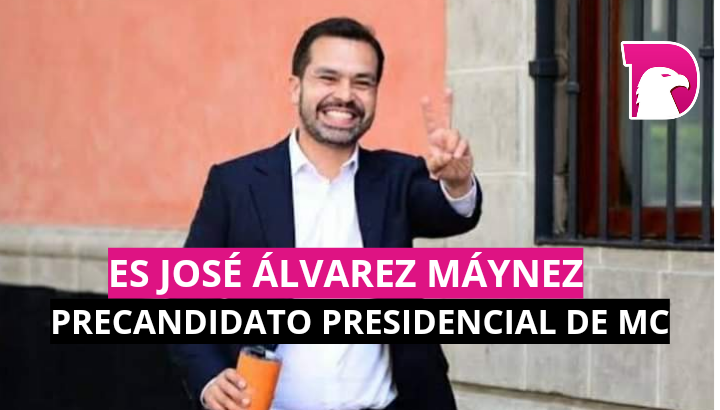  Es José Álvarez Máynez precandidato presidencial de MC