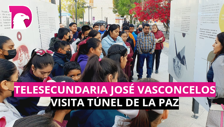  Telesecundaria José Vasconcelos visita Túnel de la paz