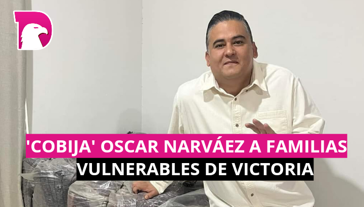  ‘Cobija’ Óscar Narváez a familias vulnerables de Victoria