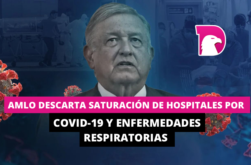  AMLO descarta saturación en hospitales por COVID-19 y enfermedades respiratorias