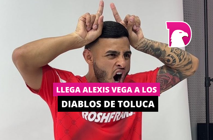  Llega Alexis Vega a los Diablos de Toluca