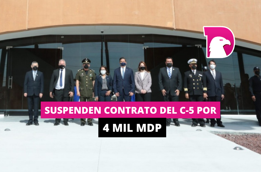  Suspenden contrato del C-5 por 4 mil mdp