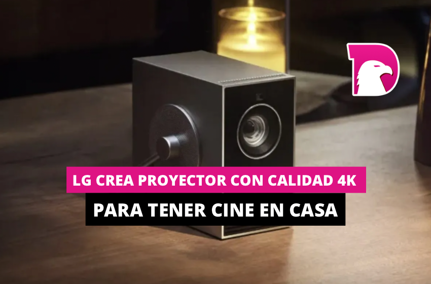  LG crea proyector con calidad 4K para tener cine en casa