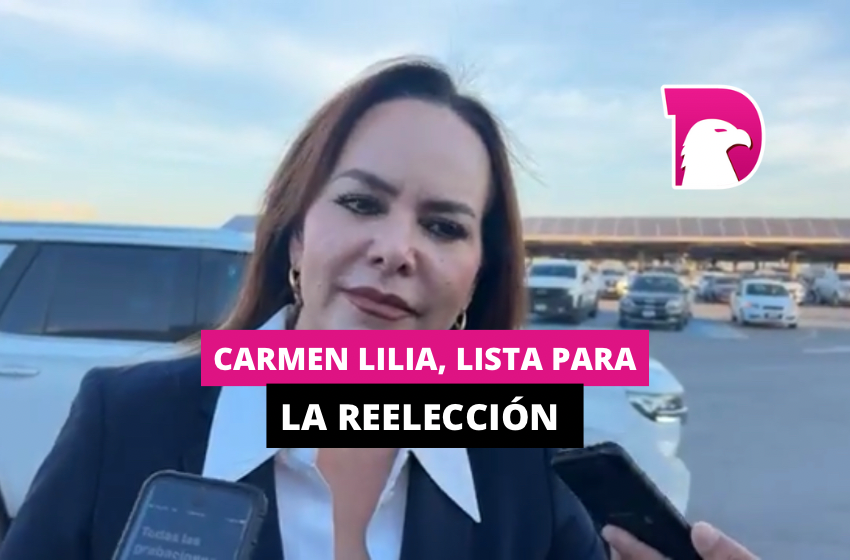  Carmen Lilia, lista para reelección