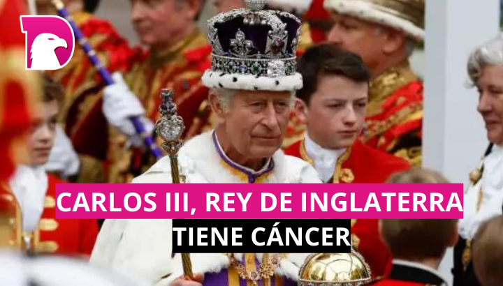  Carlos III, rey de Inglaterra, tiene cáncer