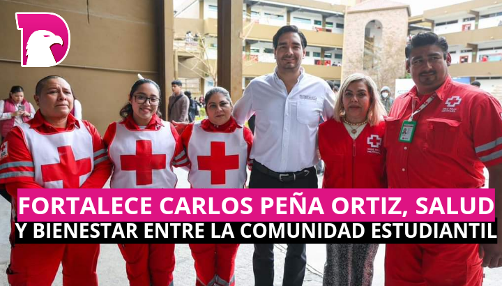 Fortalece Carlos Peña Ortiz salud y bienestar de comunidad estudiantil